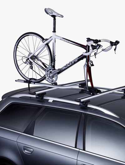 MTB Fahrradträger auf dem Dach: Thule Dachträger für den Carbonrahmen