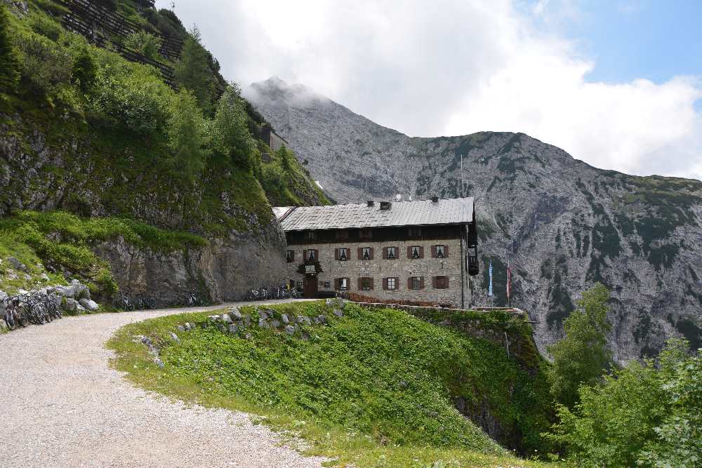 mtb tour zum karwendelhaus