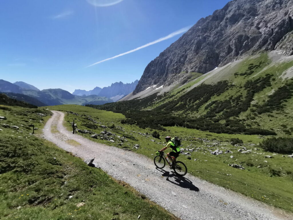 MTB Touren Bayern - hier auf der Traumtour im Karwendel