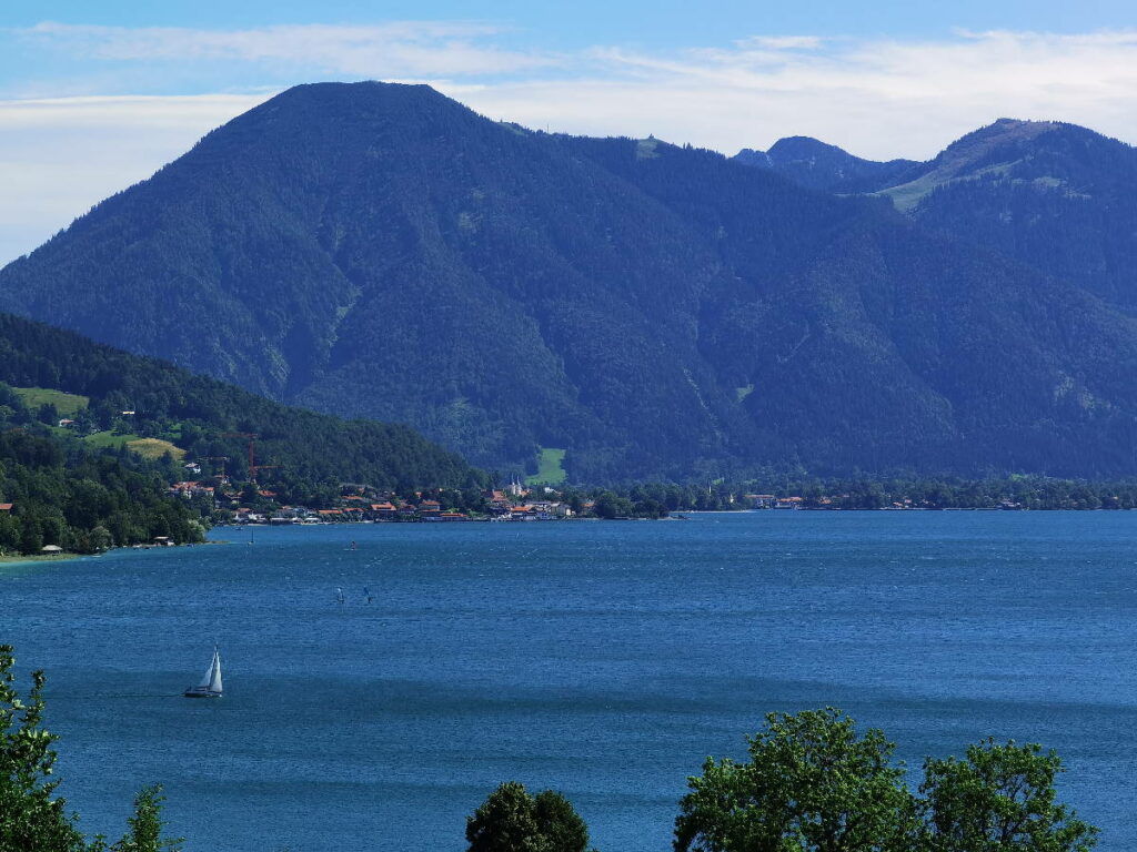 Mountainbike Touren Bayern - am blauen Tegernsee