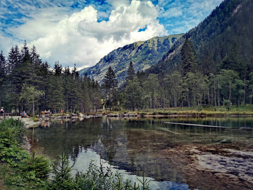 Einer der schönen Flecken beim Mountainbiken in Grossarl - der Ötzlsee