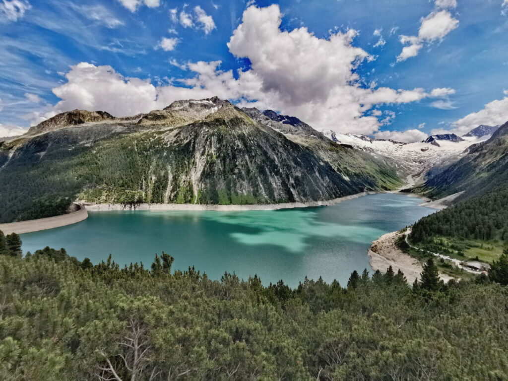 MTB Mayrhofen - ab Mayrhofen zum bekannten Schlegeisstausee mountainbiken